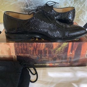 Belvedere GENUINE CROCODILE Dress Shoe